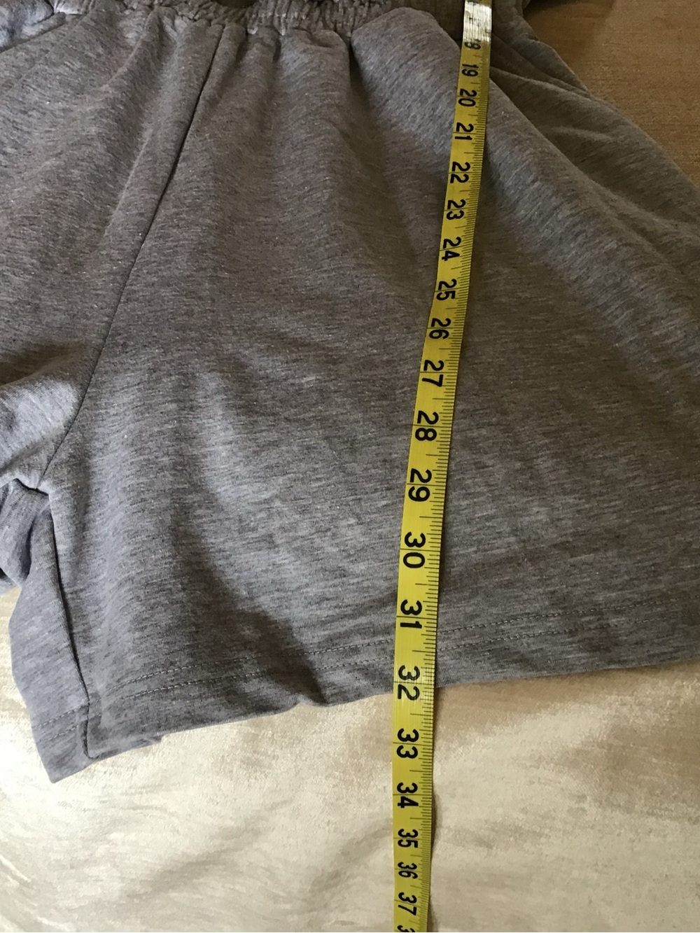 Cupshe Heather Gray Zip-Front Top with Silver Hardware - Picture 5 of 5